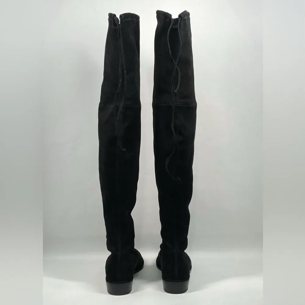 Stuart Weitzman Lowland Over-The-Knee Suede Boots size 7